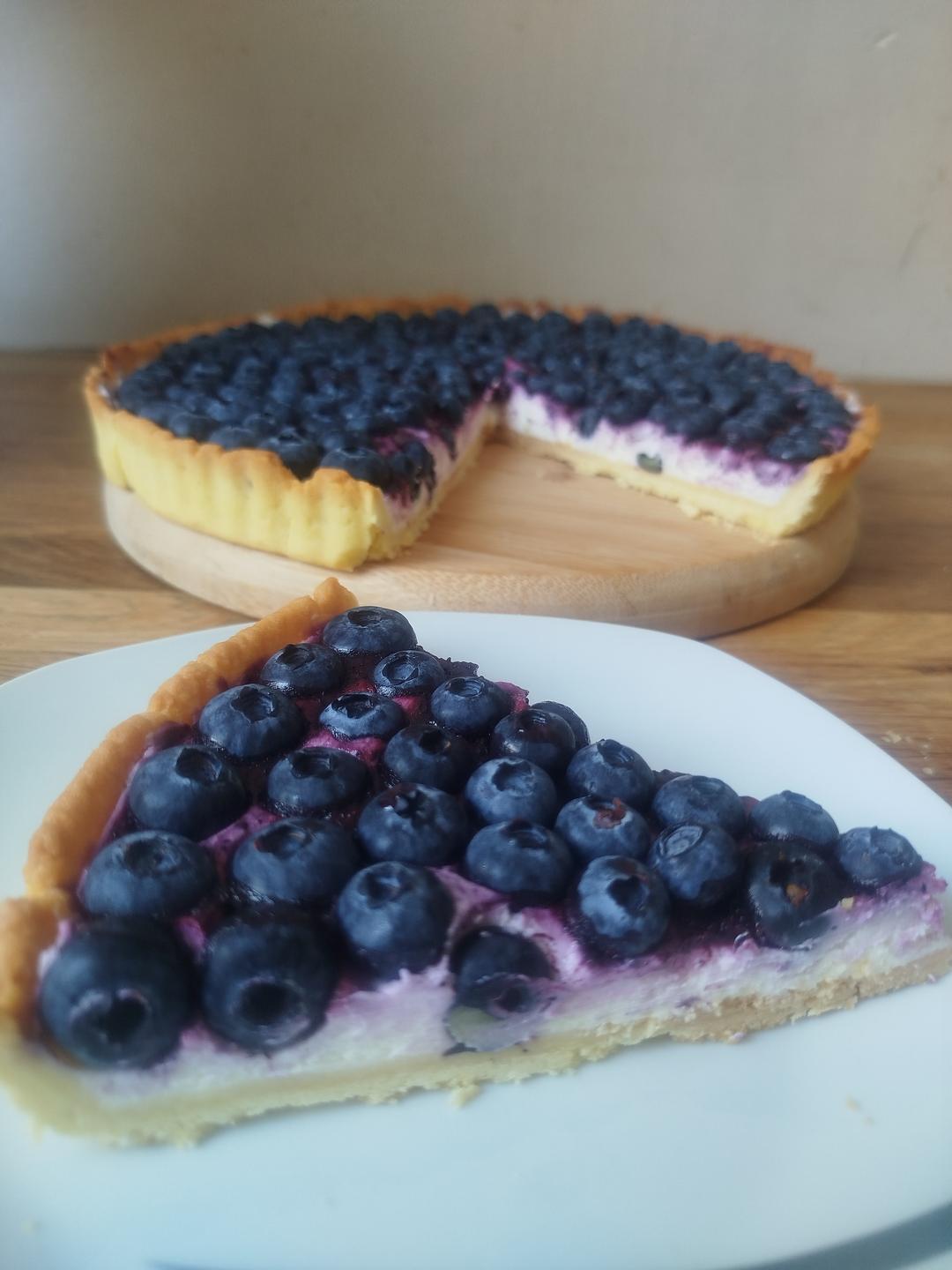 Tarta z borówkami 